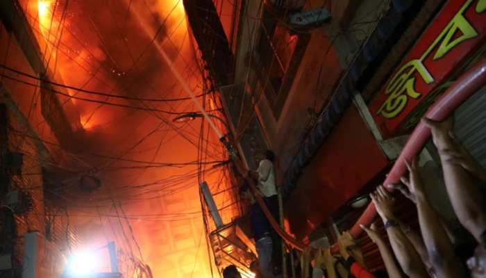 69 killed as massive fire breaks out in chemical warehouses in Bangladesh capital