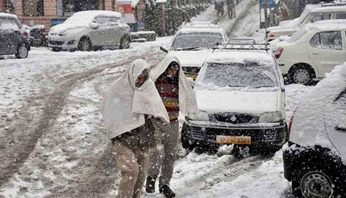 Snowfall in Manali, hailstorm in Shimla intensify cold conditions in Himachal Pradesh