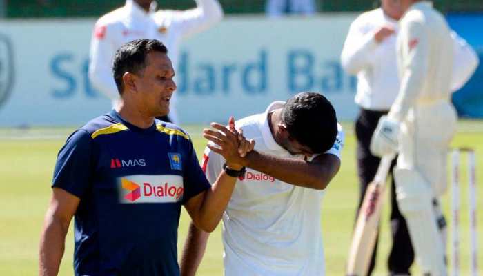 Sri Lanka's Lasith Embuldeniya sidelined for six weeks with dislocated finger