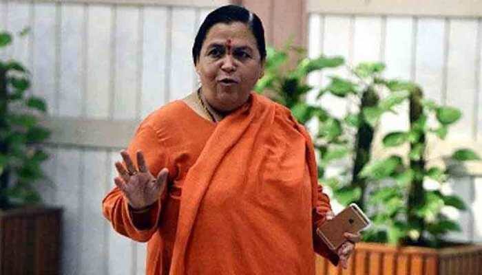 Uma Bharti takes a dig at SP-BSP alliance, says Mayawati can call me if she gets attacked again