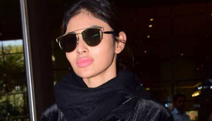 Mouni Roy slays the airport look in black—Pics