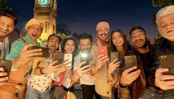Anil Kapoor, Madhuri Dixit starrer Total Dhamaal cruises past Rs 60 crore