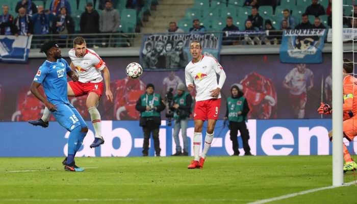 Bundesliga: RB Leipzig earn late 1-1 home draw against Hoffenheim