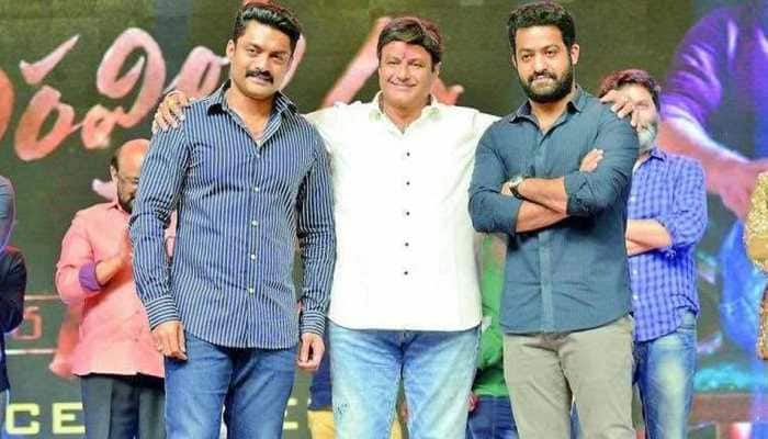 Balakrishna, Kalyan Ram and Jr NTR attend pre-release function of 118