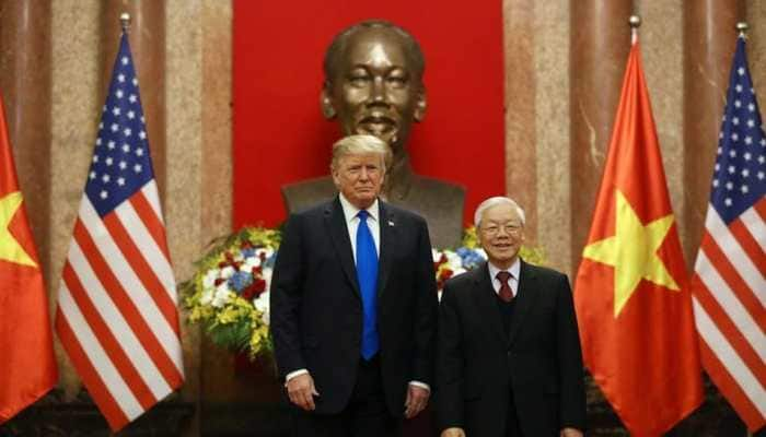 Trump meets Vietnamese president before second North Korea summit