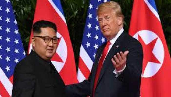 Donald Trump meets North Korea's Kim Jong-un in Vietnam for second nuclear summit