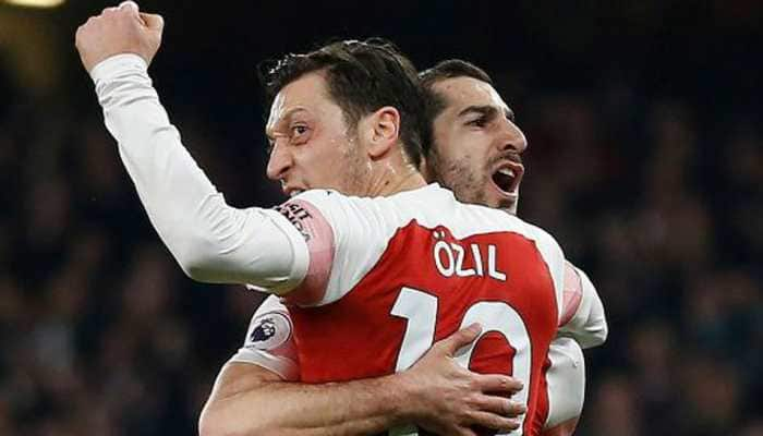 EPL: Mesut Ozil on target as Arsenal defeat Bournemouth 5-1