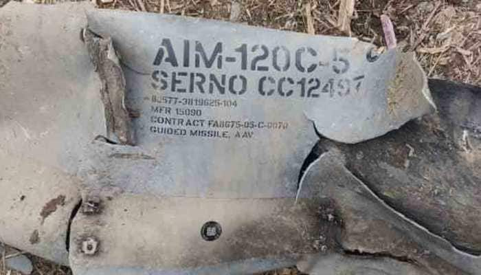 Indian Army recovers wreckage of AMRAAM missile fired by Pakistan&#039;s F-16 fighter jets