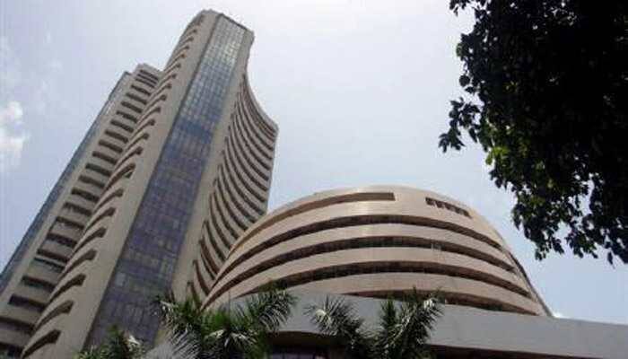 Sensex rises nearly 200 points, Nifty holds 10,850