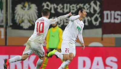 Bundesliga: Ji Dong-won strikes twice as Augsburg shock Borussia Dortmund