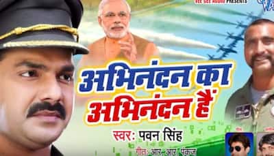 Pawan Singh welcomes Wing Commander Abhinandan with 'Abhinandan Ka Abhinandan Hai'—Watch