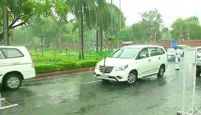 Delhi NCR wakes up to rain, hailstorm likely in some parts of the capital
