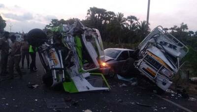 2 dead, 21 injured after three vehicles collide in Tamil Nadu's Ramanathapuram