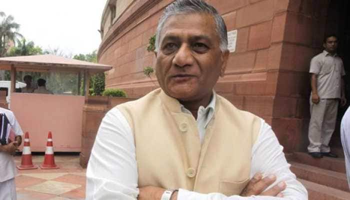 Union Minister VK Singh takes swipe at opposition with &#039;I killed mosquito&#039; tweet amid row over Balakot death count 