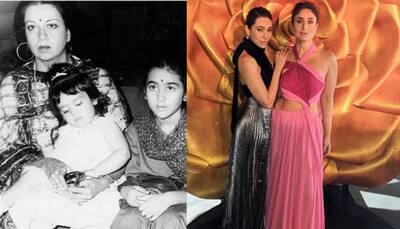 This throwback pic of Kareena Kapoor Khan with sister Karisma Kapoor and mom Babita is too cute to miss!