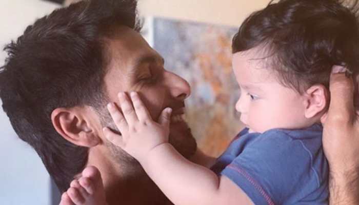 This pic of Shahid Kapoor with his 'Sun' Zain Kapoor is all things love!