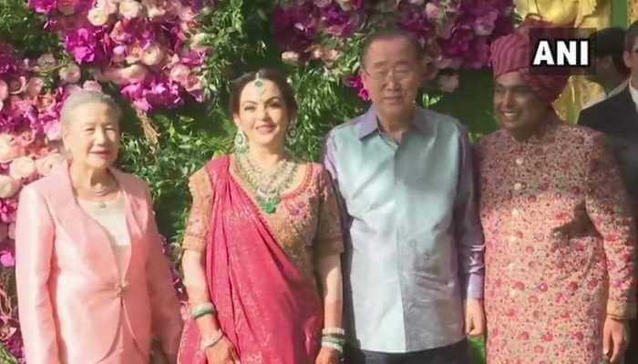 Ban Ki-moon, Tony Blair among VIP guests at Akash-Shloka wedding