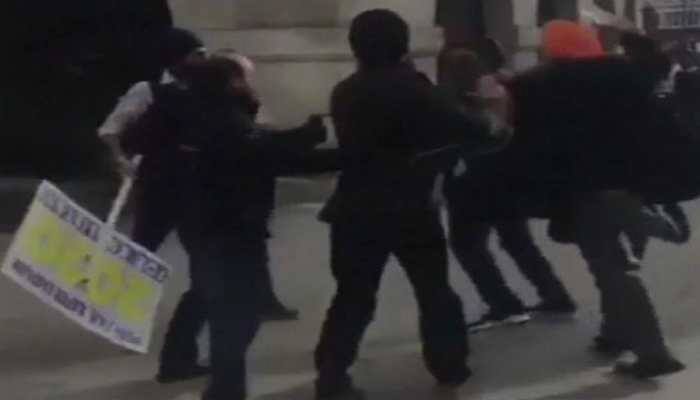 ISI-backed pro-Khalistanis assault British Indians outside Indian High Commission in London