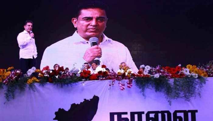 Kamal Haasan gets &#039;battery torch&#039; as party symbol, says MNM will be &#039;torch-bearer&#039; in politics