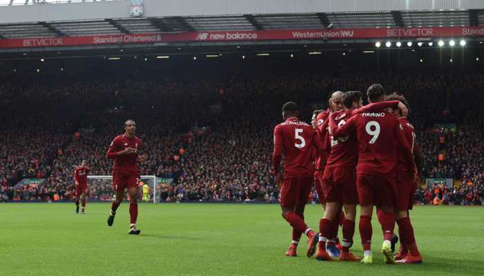 EPL: Liverpool defeat Burnley 4-2 to remain in contention for league title