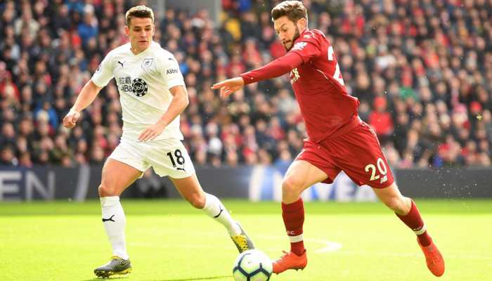 Liverpool midfielder Adam Lallana repays manager Jurgen Klopp against Burnley