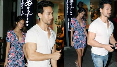 Disha Patani's floral skater dress on dinner date with Tiger Shroff gives major summer vibes—See pics