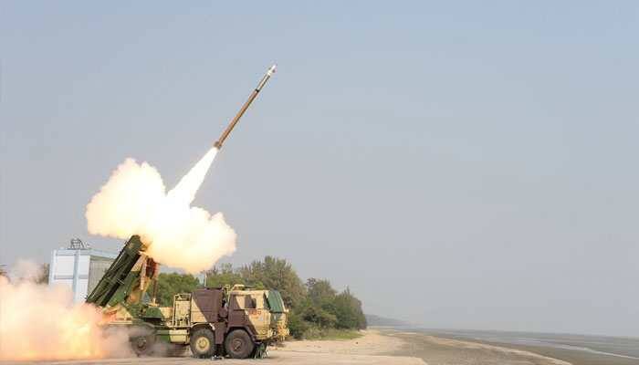 Pinaka guided extended range rockets successfully test-fired by DRDO