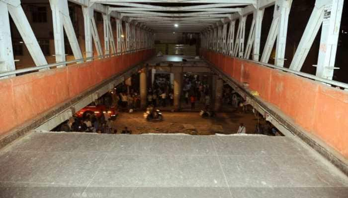 Foot overbridge collapses near CST station in Mumbai, check out pictures, video here