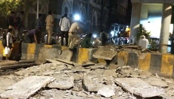 Foot overbridge near Mumbai's CST station collapses killing 6, injuring 36; FIR filed