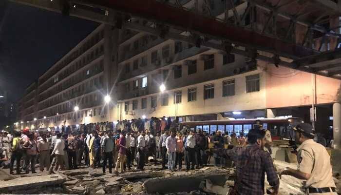 Mumbai Police issues traffic advisory after foot overbridge collapses near CST station