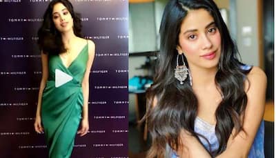 Janhvi Kapoor gives major fashion goals in this green dress—Watch