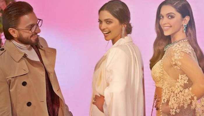 Ranveer Singh shares Deepika Padukone's wax statue pics and the caption has our heart!
