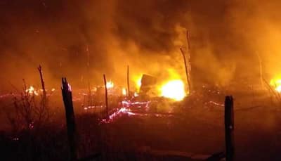 Five huts gutted in Karnataka fire