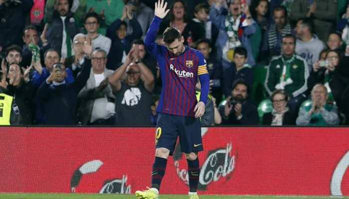 Real Betis fans bow to 'extraordinary' Lionel Messi after hat-trick at Barcelona