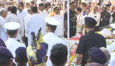 Manohar Parrikar cremated with state honours; thousands bid final goodbye