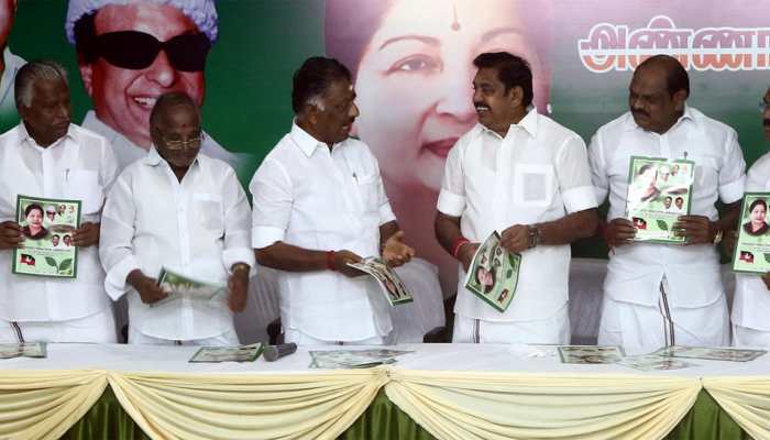 AIADMK releases poll manifesto for Lok Sabha Election 2019