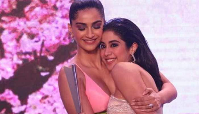 This pic of Sonam Kapoor and Janhvi Kapoor is all about sister love!