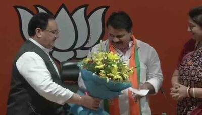 BSP leader from Amethi Chandra Prakash Mishra joins BJP