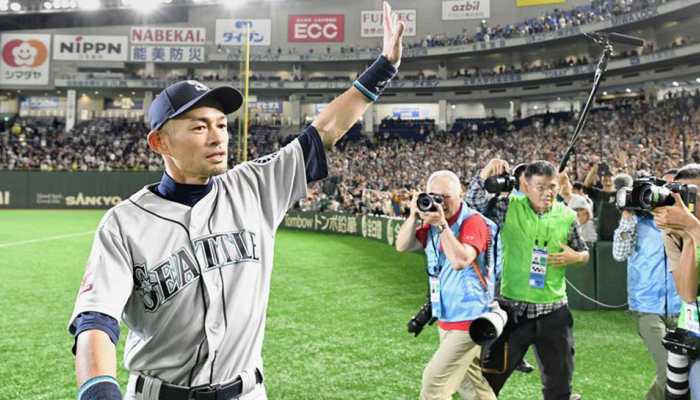 Team mates weep as Ichiro Suzuki, baseball's most prolific hitter, retires at 45