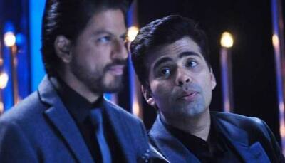 Shah Rukh Khan comes to Karan Johar's rescue, blames 'Twitter' gaffe on his 'fat fingers'