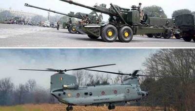 Army to induct Dhanush howitzers, Air Force to commission Chinook choppers in service next week