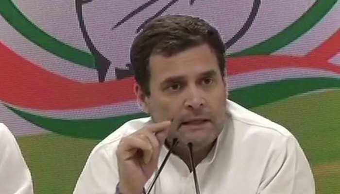 Congress chief Rahul Gandhi says if voted to power, will give Rs 72,000 per annum to 20% of India's most poor