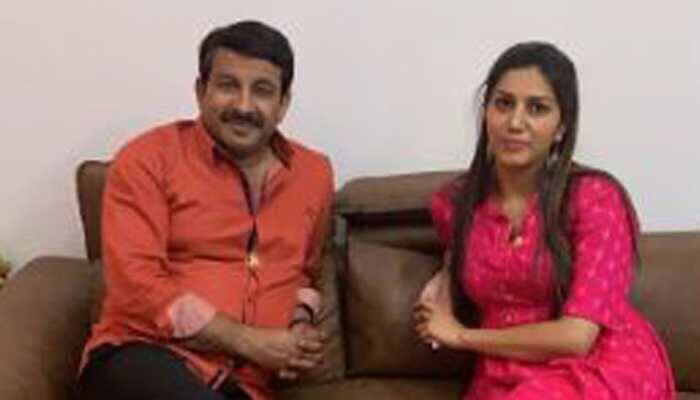BJP MP Manoj Tiwari meets Sapna Chaudhary, says will be happy if she campaigns for party