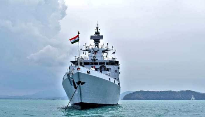 Naval corvette INS Kadmatt reaches Langkawi for LIMA 2019