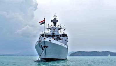 Naval corvette INS Kadmatt reaches Langkawi for LIMA 2019