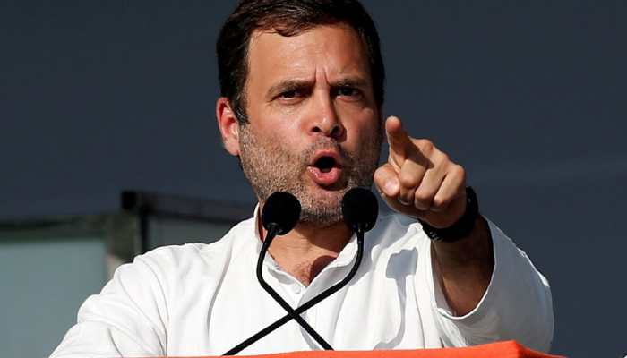 Lok Sabha Election 2019: Narendra Modi didn't tell you that he's 'chowkidar' for Anil Ambani, Nirav Modi, says Rahul Gandhi Lok Sabha Election 2019: Narendra Modi didn't tell you that he's 'chowkidar' for Anil Ambani, Nirav Modi, says Rahul Gandhi