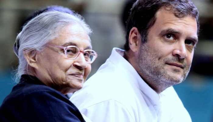 Suspense over Congress' alliance with AAP remains. 'Decision to be taken by Rahul Gandhi,' says Sheila Dikshit