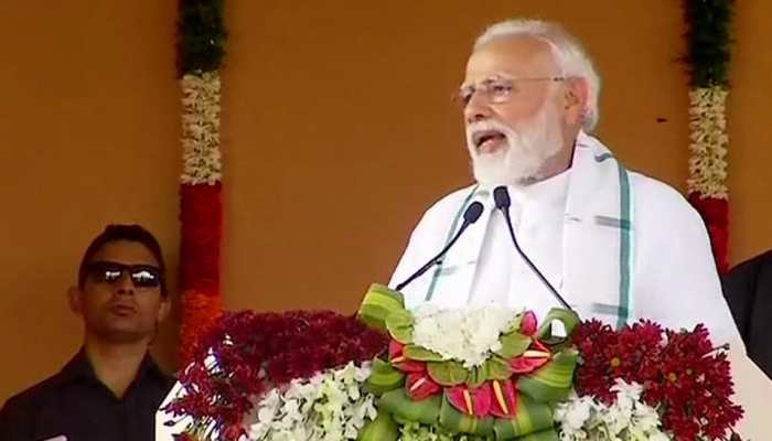 Lok Sabha election 2019: Indians moving forward without any fear as 'chowkidar' is alert, says PM Narendra Modi in Telangana