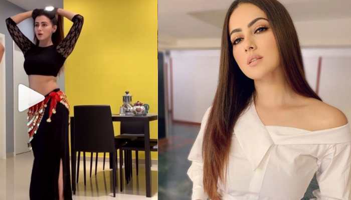 Sana Khan's belly dance on Deepika Padukone's 'Ang Laga De' is breaking the internet—Watch