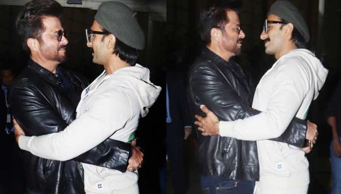 Ranveer Singh- Anil Kapoor&#039;s bromance at the airport will leave you smiling—Pics